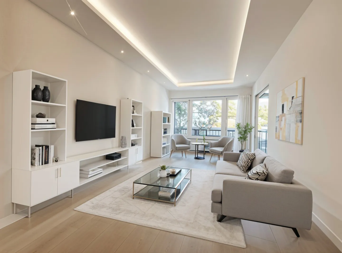 Exklusiv: Luxuriöse Wohnung, Pool und Sauna in der Nähe des Genfer Stadtzentrums - Foto 2 von 11
