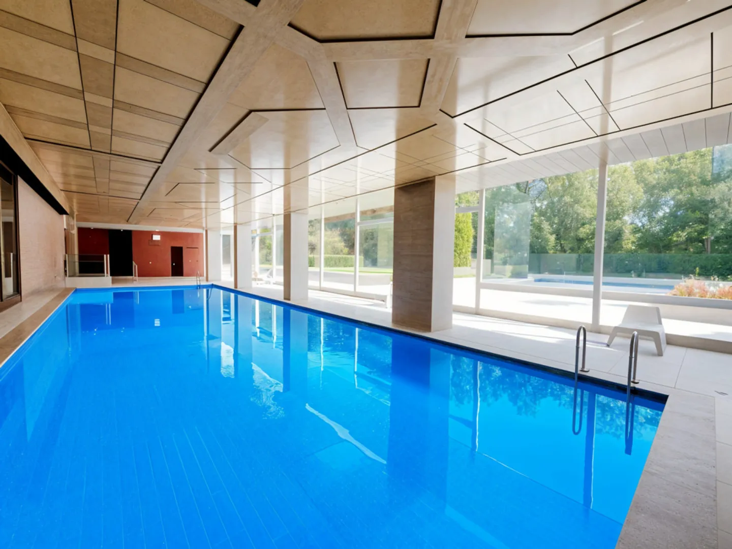 Exklusiv: Luxuriöse Wohnung, Pool und Sauna in der Nähe des Genfer Stadtzentrums - Foto 6 von 11