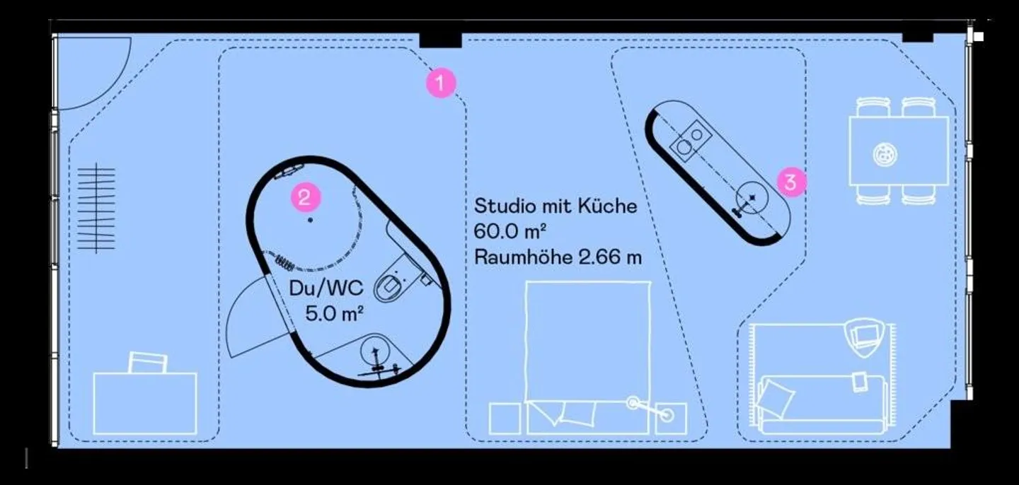 LOUER SANS CAUTION, Vivre dans le ZWHATT vivant - Photo 6 sur 6