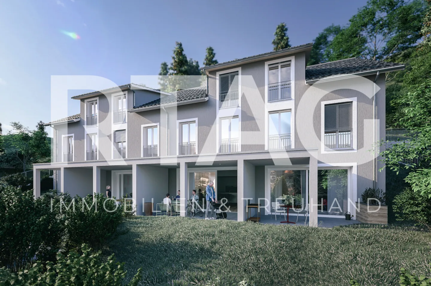 Neubau "Bartlishalde" - Reihenmittelhaus - Foto 1 von 10