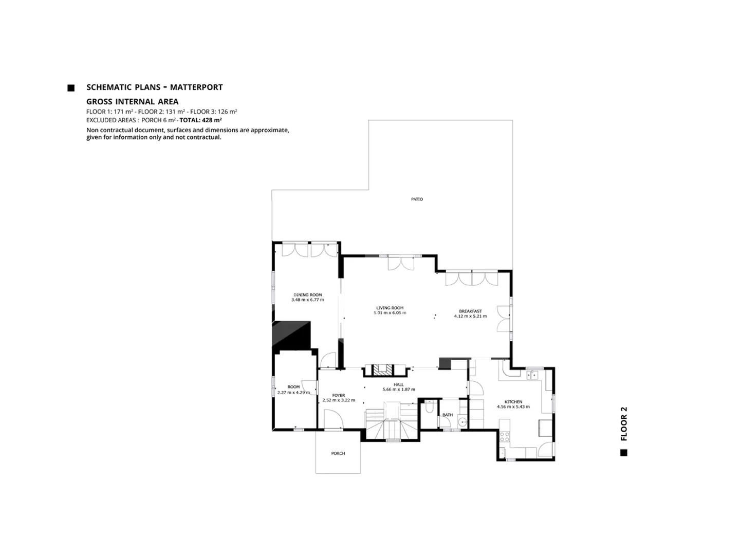 Eigentum mit angrenzender Wohnung und Innenpool - Foto 12 von 13