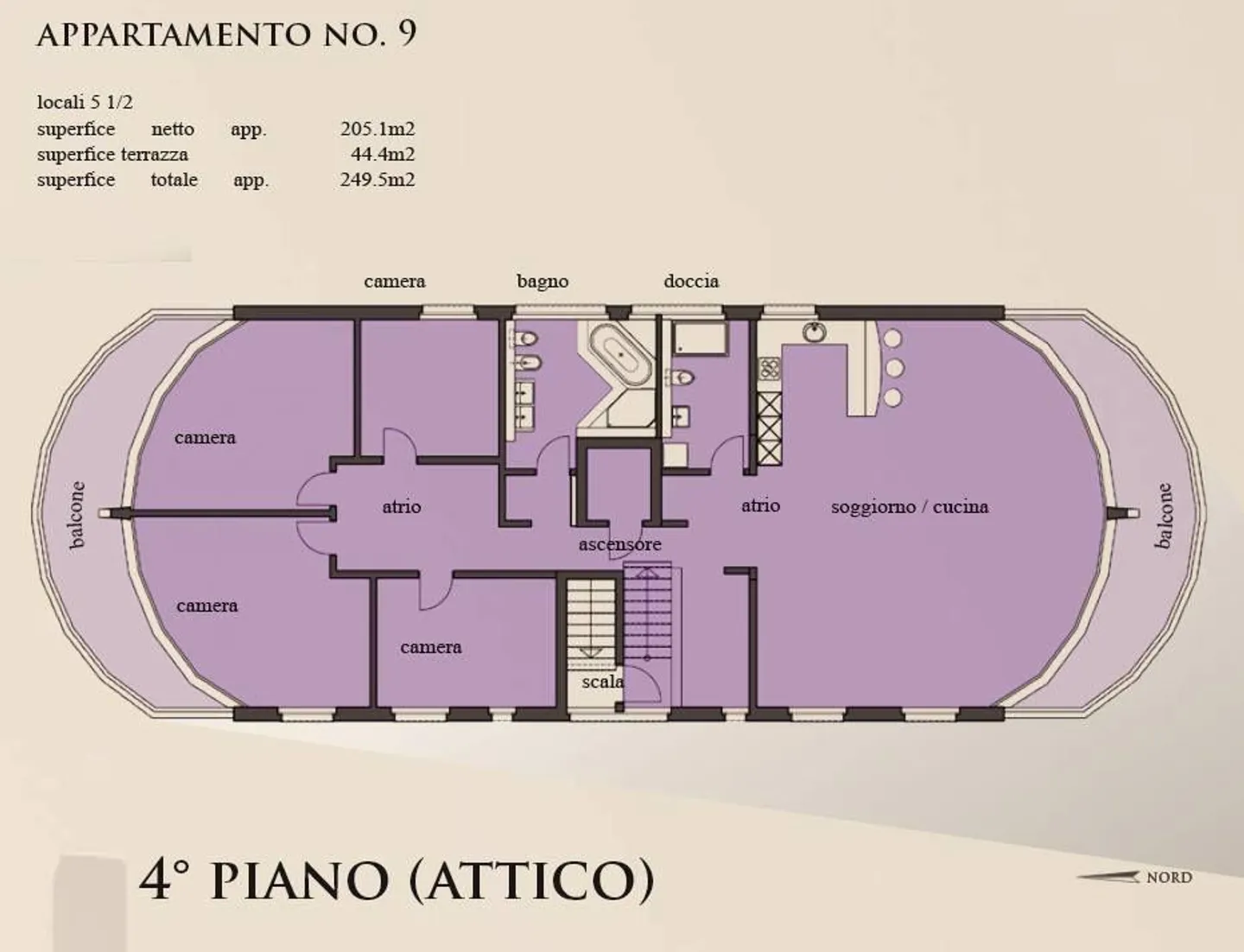 Appartamento in affitto - Foto 11 di 11