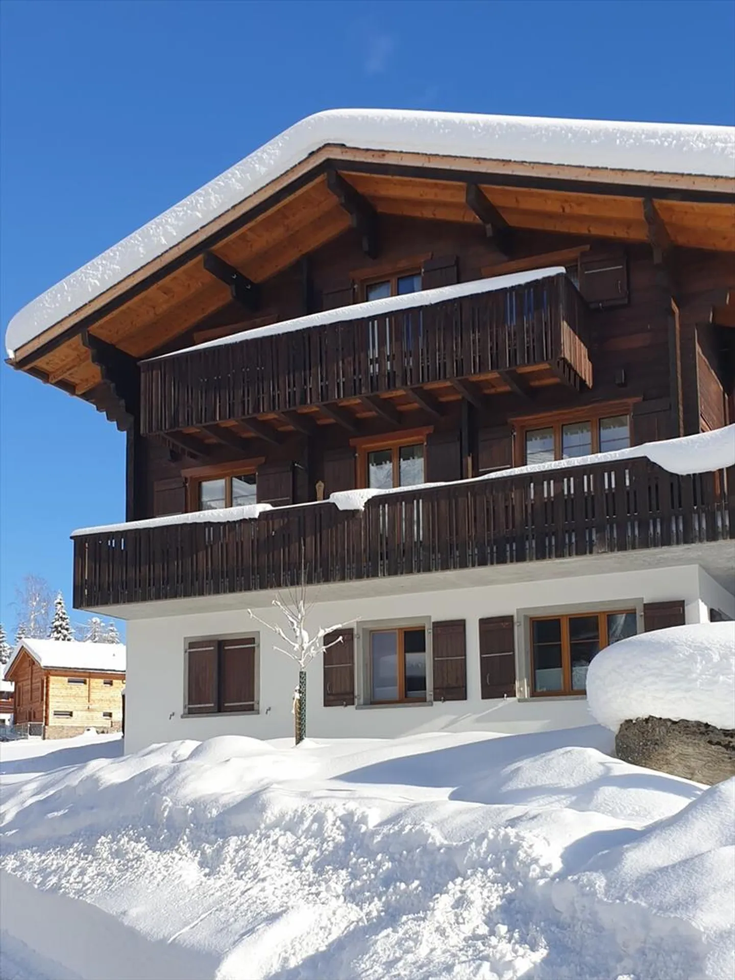 Cozy Valais Chalet with Two Apartments in Mühlebach - Photo 2 of 13