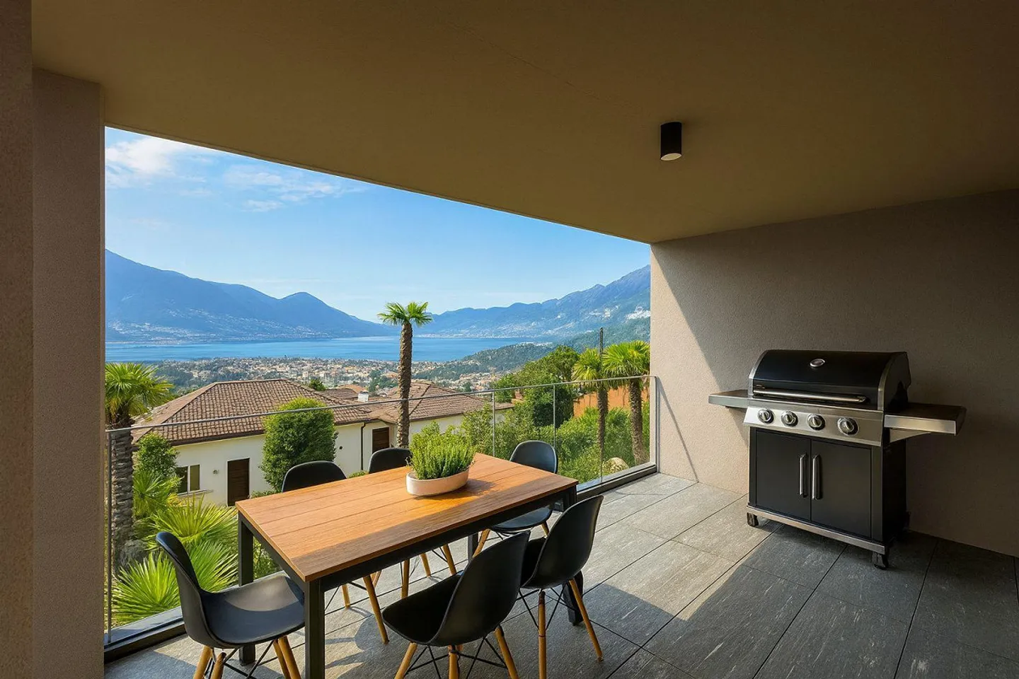 Appartamento vista lago con terrazza - Foto 1 di 8