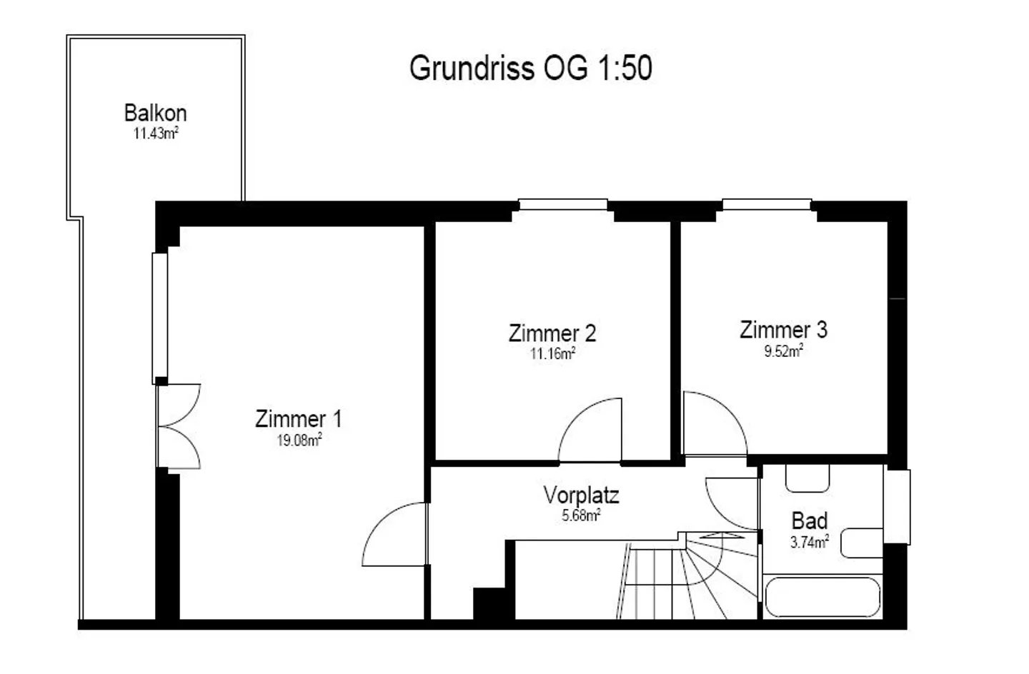 Freshly renovated 4.5-room semi-detached house with a large garden to enjoy - Photo 25 of 27