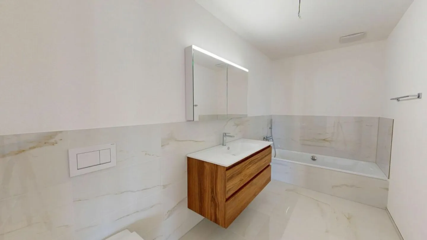 Moderne 4.5-Zimmer-Wohnung in Menziken AG - Stilvoll und Lichtdurchflutet - Foto 11 von 16