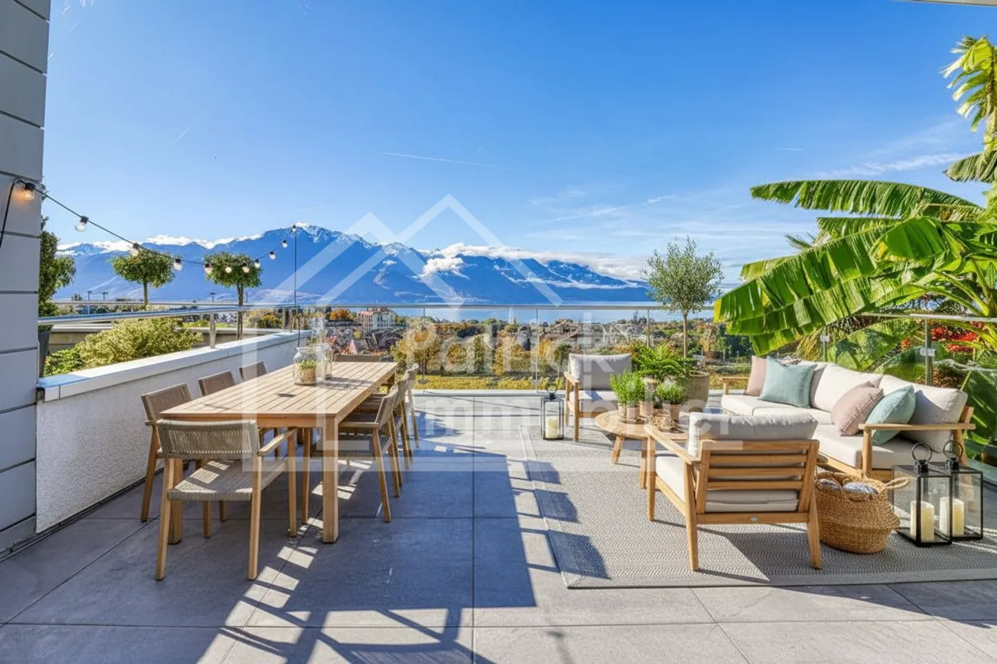 Riviera: twin villa, spacious, terraces, garden, breathtaking lake view - Photo 5 of 13