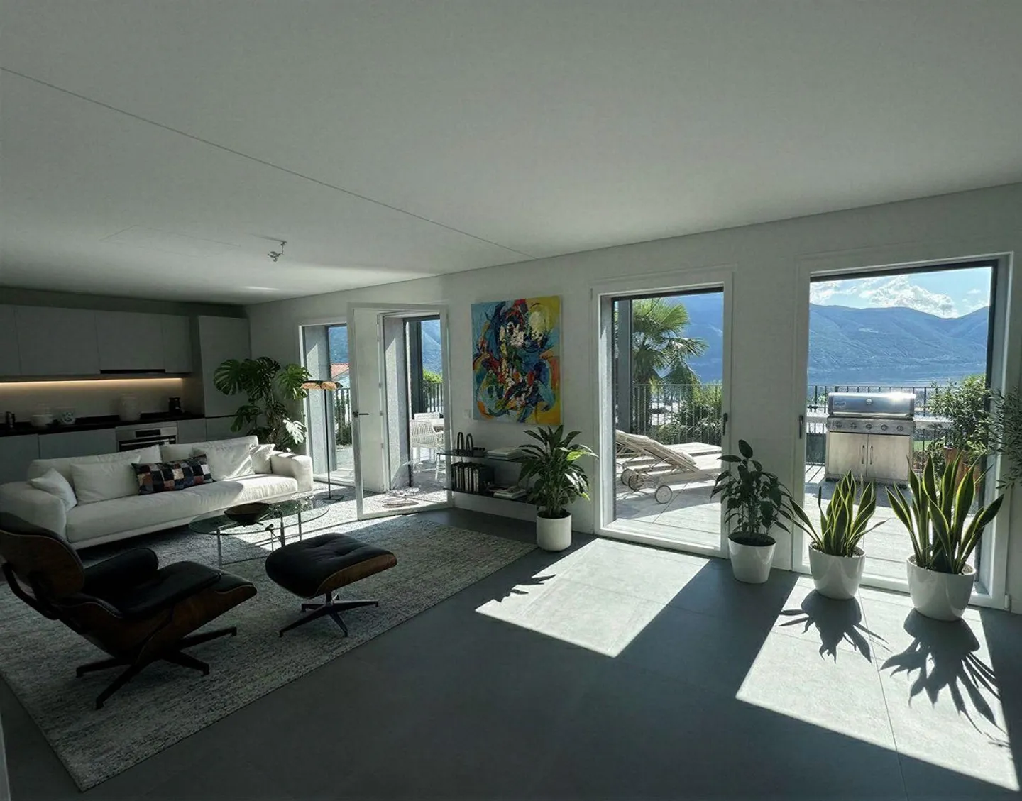 3.5-Zimmer-Wohnung mit Terrasse, Seesicht und Waldblick - Foto 1 von 6