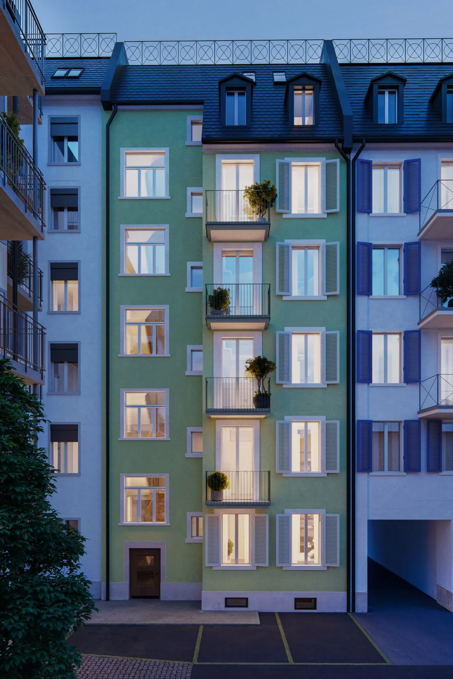 Your new home in District 3 - Exclusive 3.5-room apartment on the ground floor - Photo 2 of 7