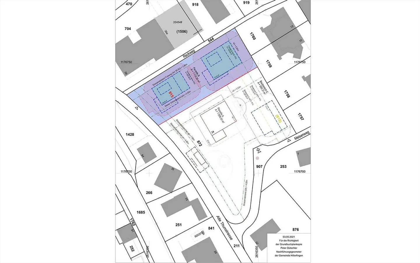 Terreno edificabile a Hilterfingen - Foto 10 di 10