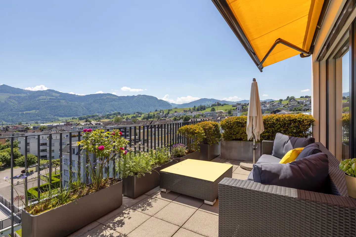 Charmantes Duplex mit Bergblick - Foto 6 von 14