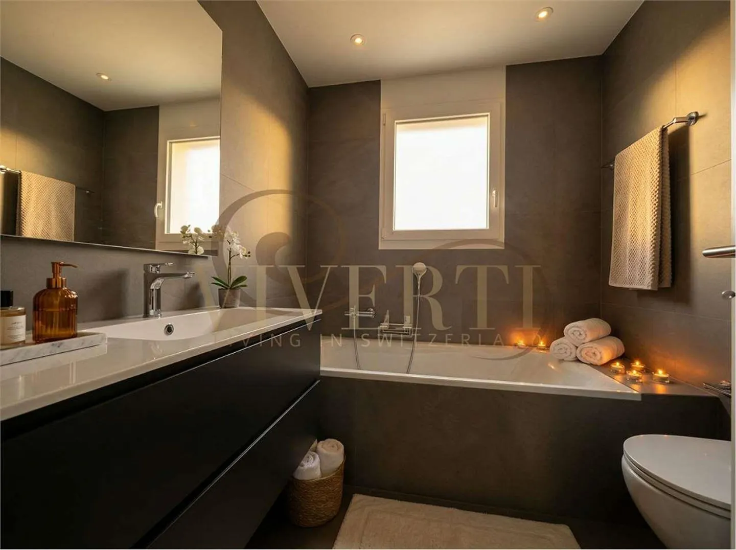 APPARTAMENTO 3.5 STANZE QUASI NUOVO CON GIARDINO PRIVATO A LUMINO - Foto 7 di 12