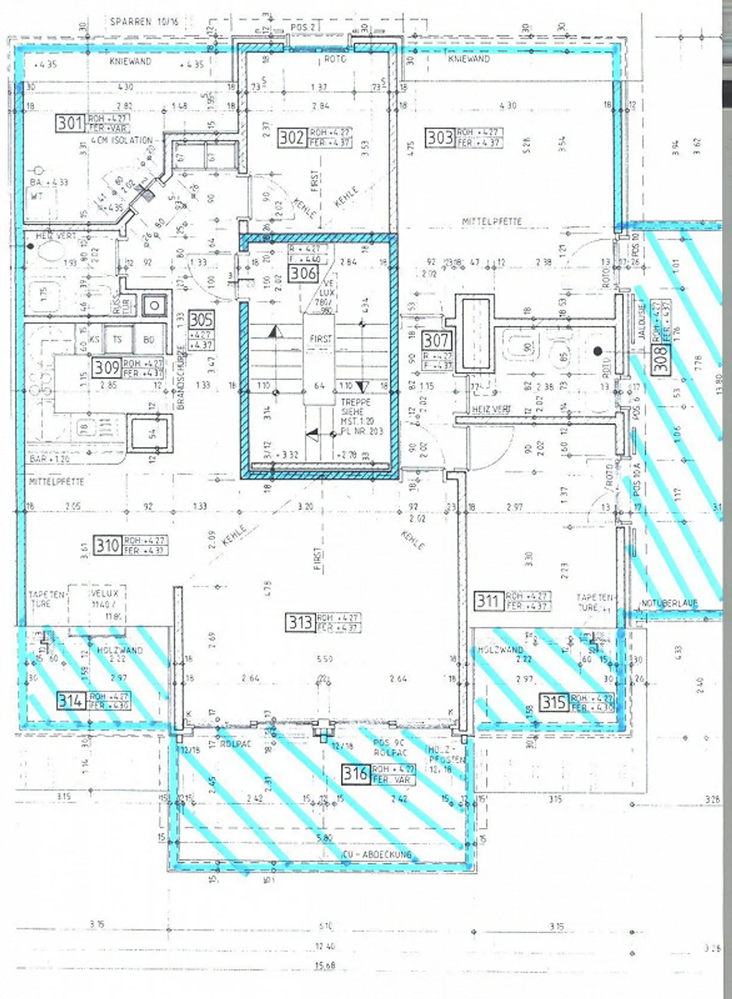Bright attic apartment with a view of greenery - Photo 7 of 7