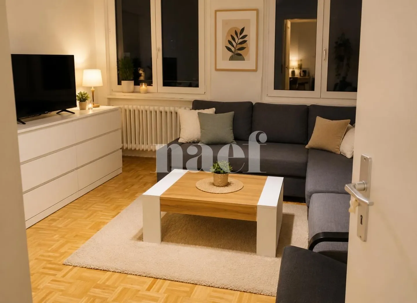 Appartamento di 2 stanze di circa 55m2 al 3° piano con balcone - Foto 1 di 3