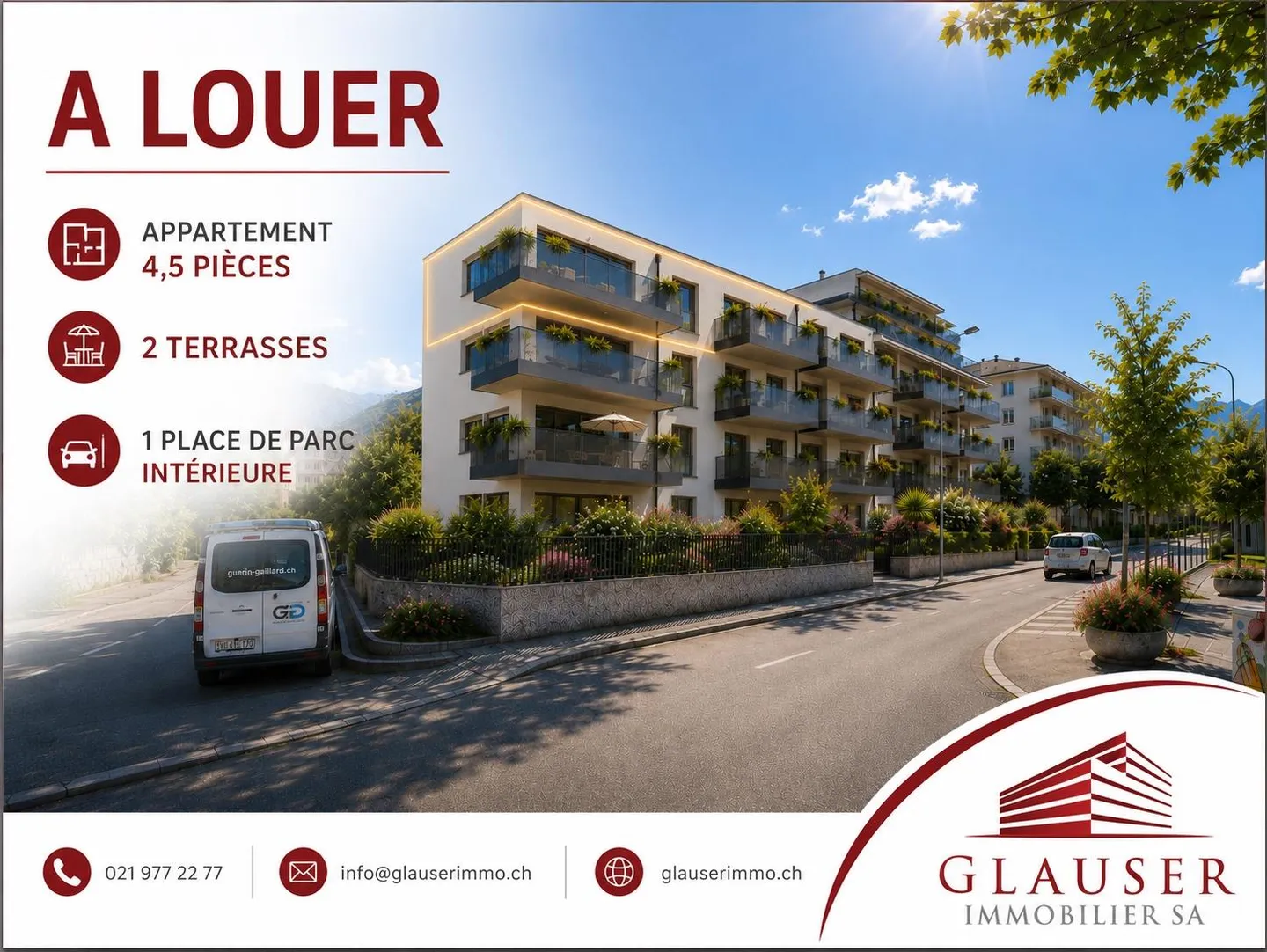 Attique Neuf avec Deux Terrasses - Photo 1 sur 10