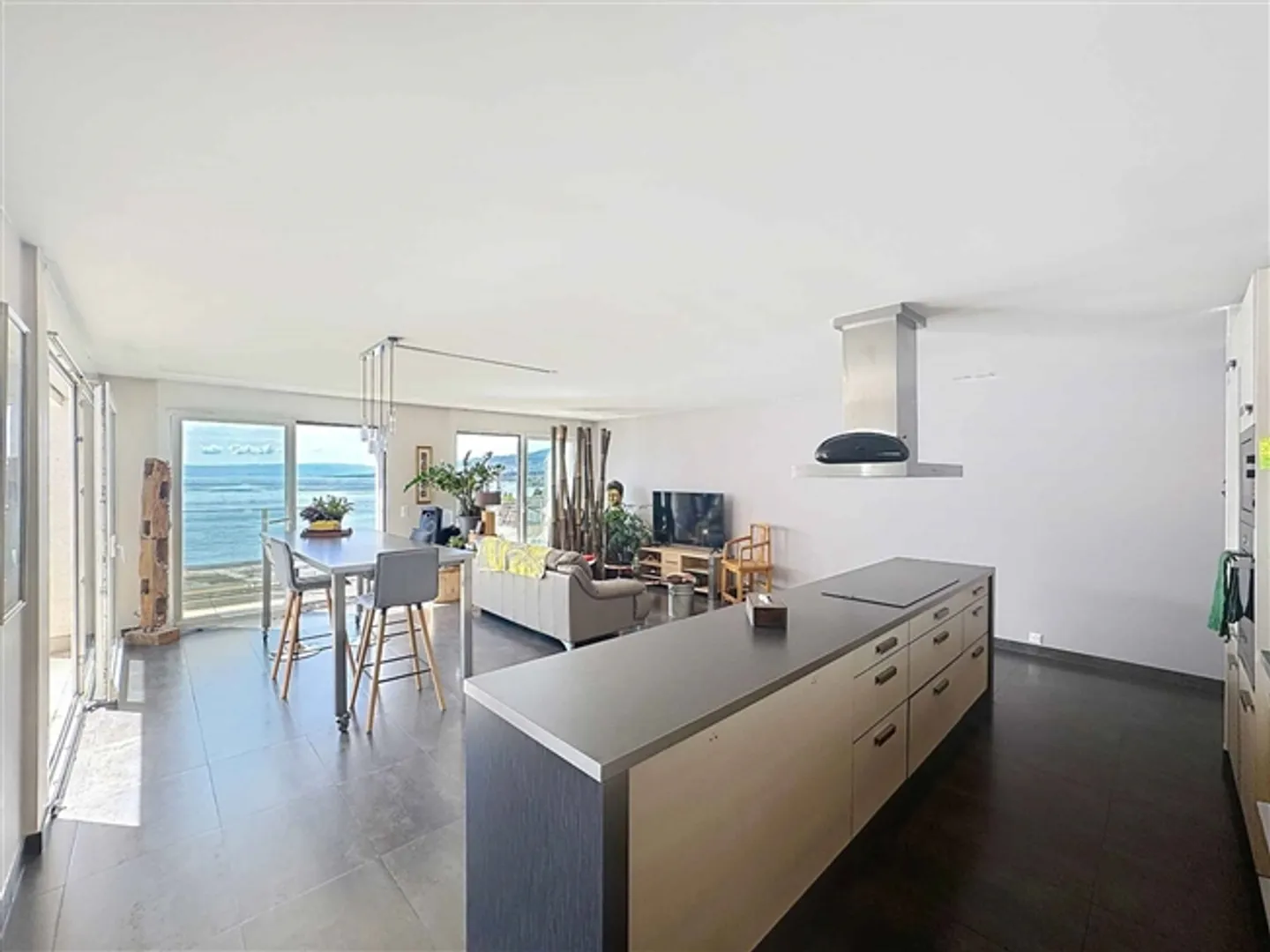 Attico 3.5 locali con bella vista sul lago - Foto 1 di 12