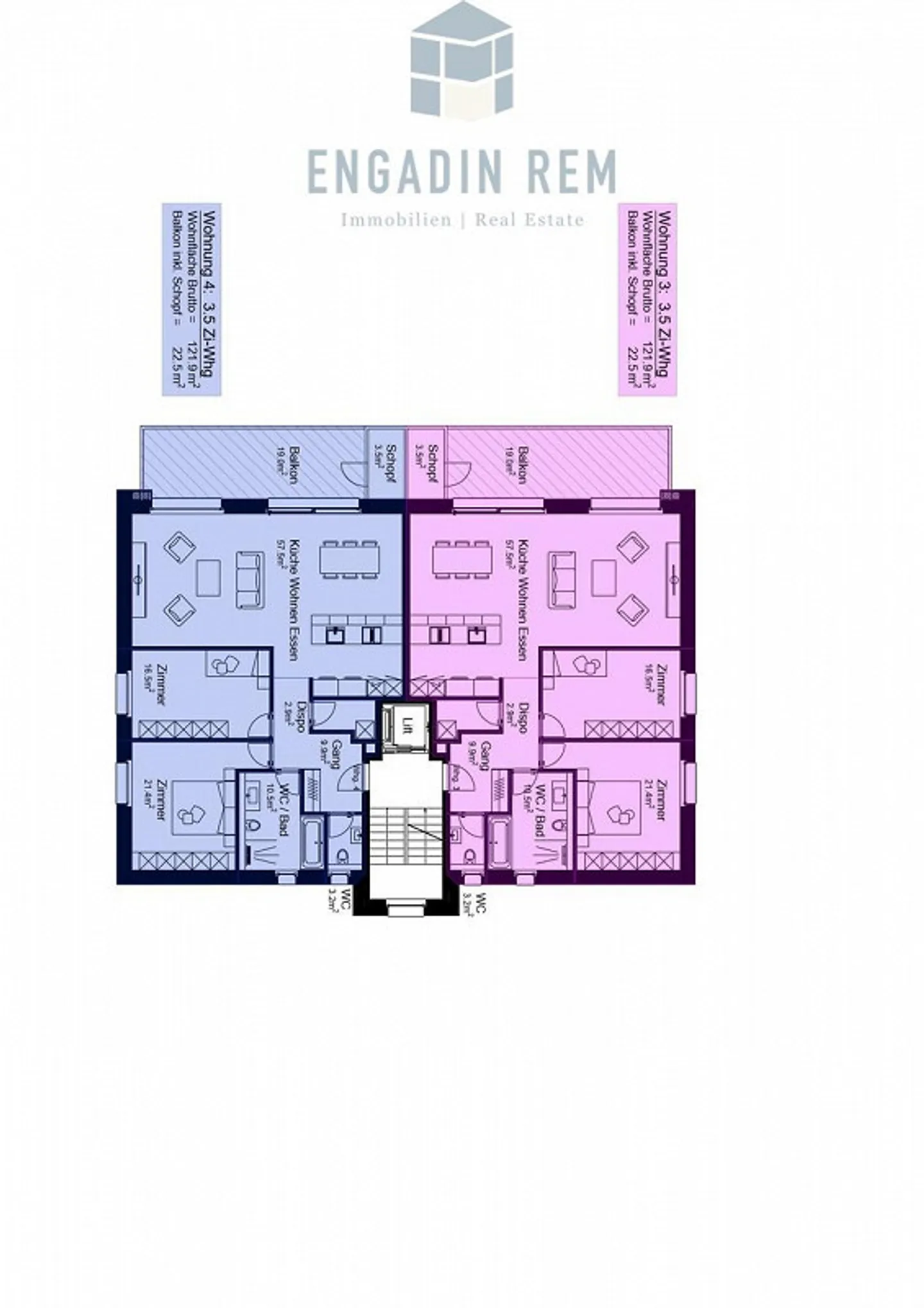 Appartamenti 3.5 stanze - Il tuo rifugio con spazio e vista - Foto 8 di 10