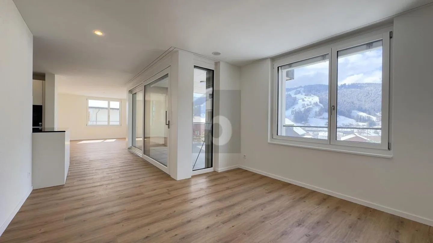 Modernes Apartment mit Bergsicht - Foto 2 von 6