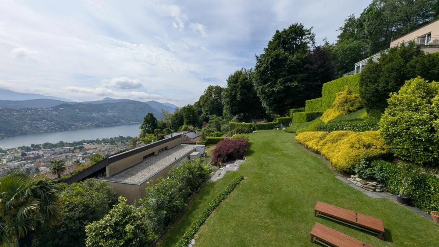 Eleganza e privacy a pochi minuti da Lugano - Villa con terrazza panoramica - Foto 16 di 19