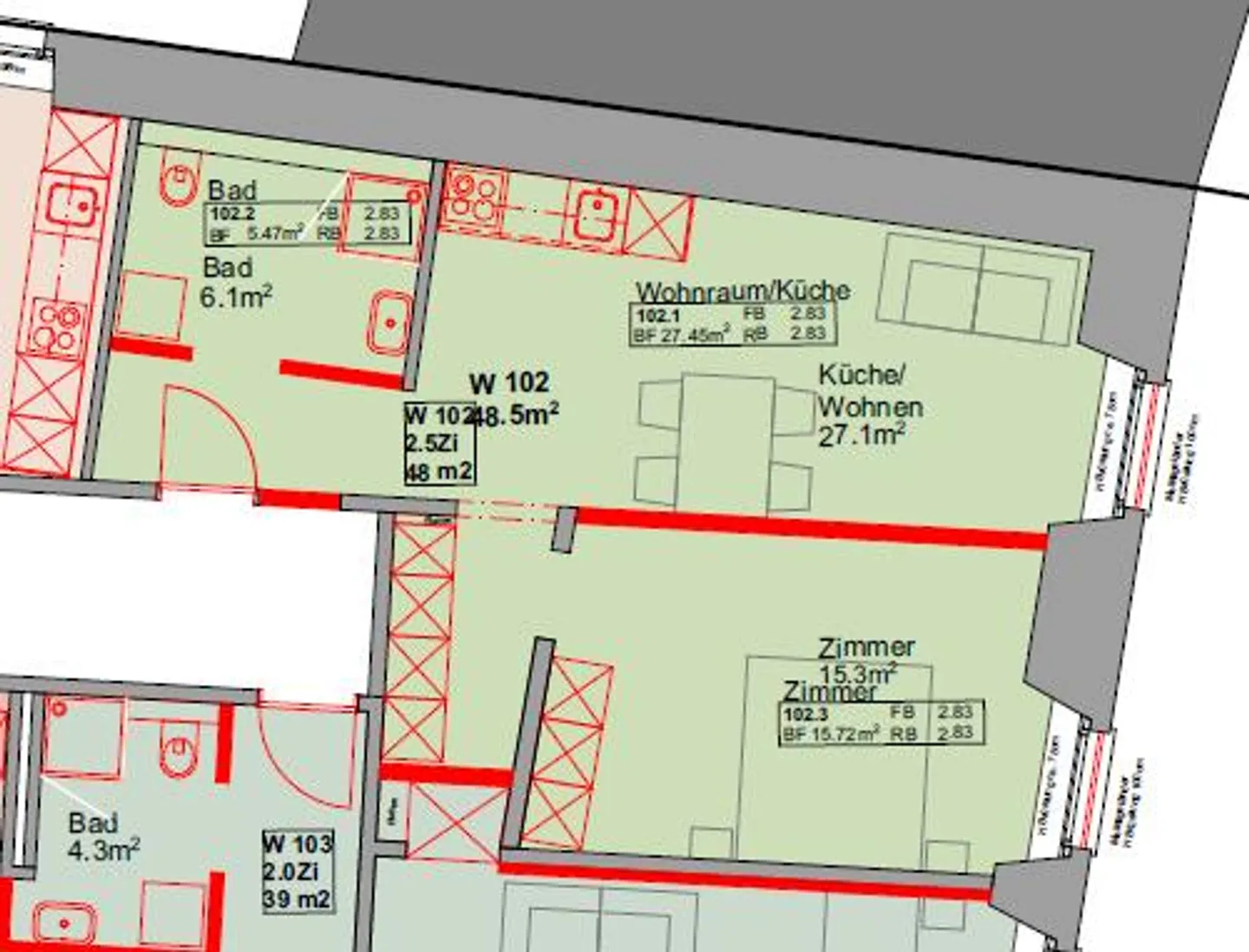 Appartamento moderno in posizione centrale - Foto 7 di 8