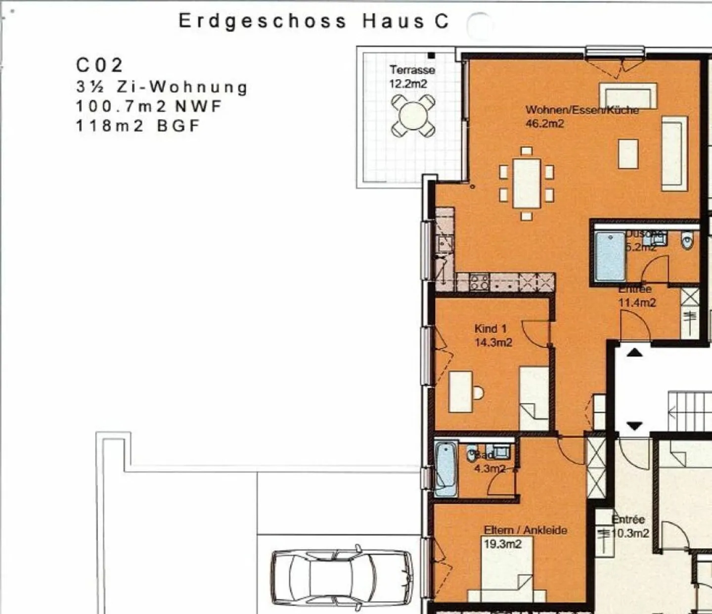 Modern 3.5-room apartment for rent in Safnern - Photo 10 of 10