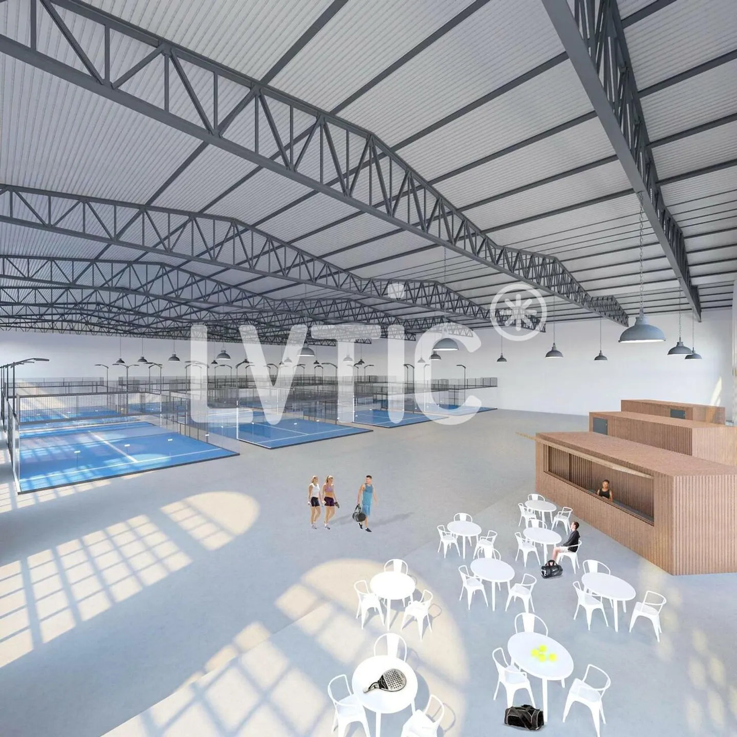 3000 m2 Sporthalle zur Miete in Yvonand - Foto 1 von 4