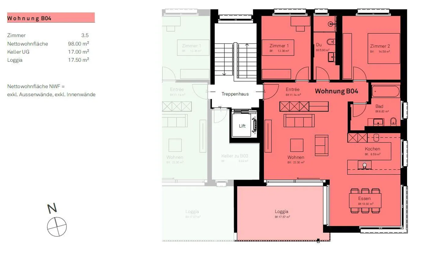 Neubau 3.5-Zimmerwohnung an bester Lage - Foto 9 von 9
