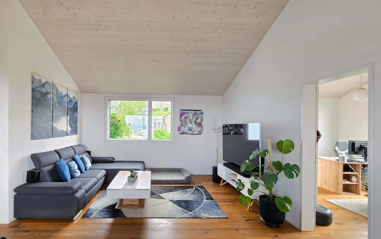 Moderno attico di 4,5 stanze con vista mozzafiato a Wolfhalden - Foto 7 di 18