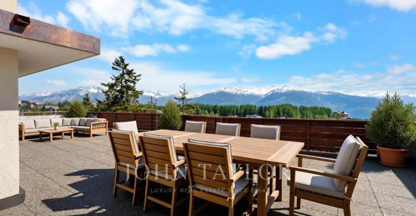 Penthouse mit Panoramaterrasse von 93 m², Panoramablick über die... - Foto 1 von 11