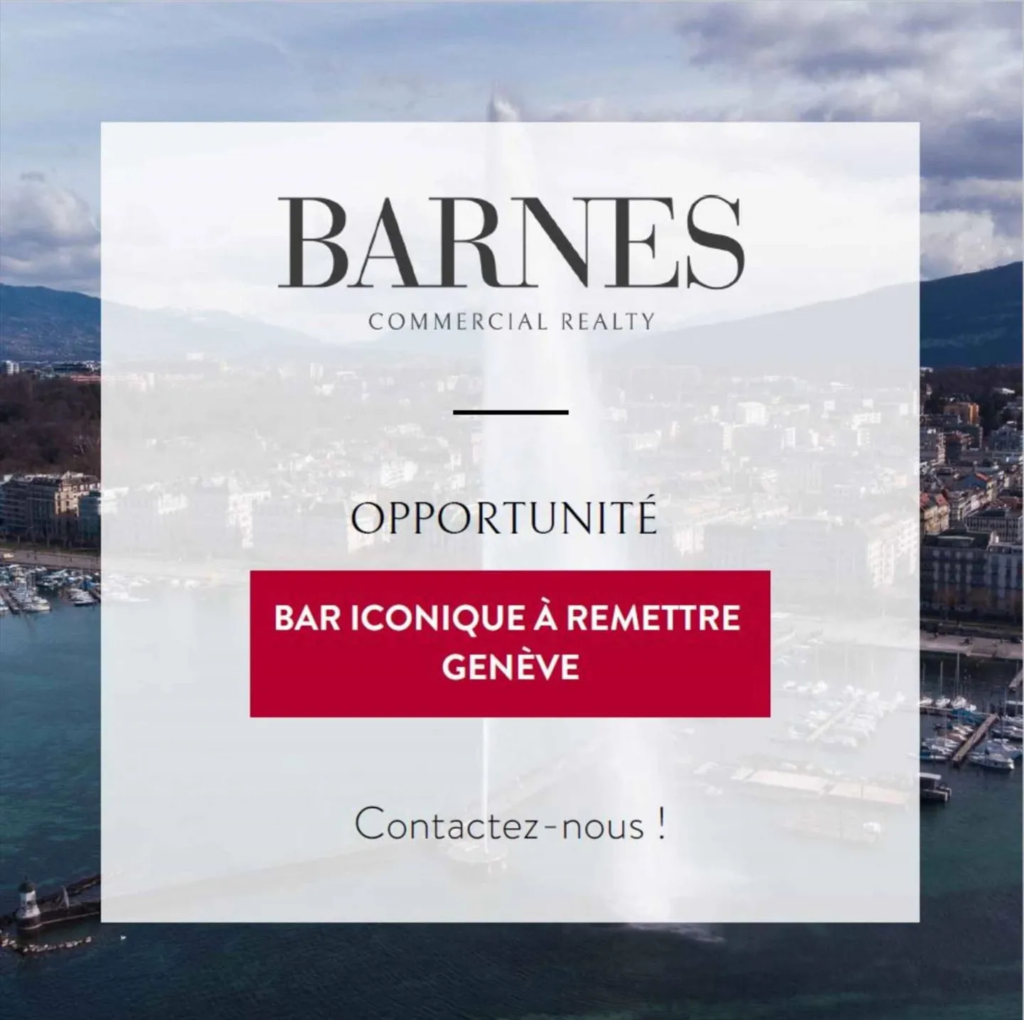 Bar Restaurant à Genève - Photo 1 sur 1