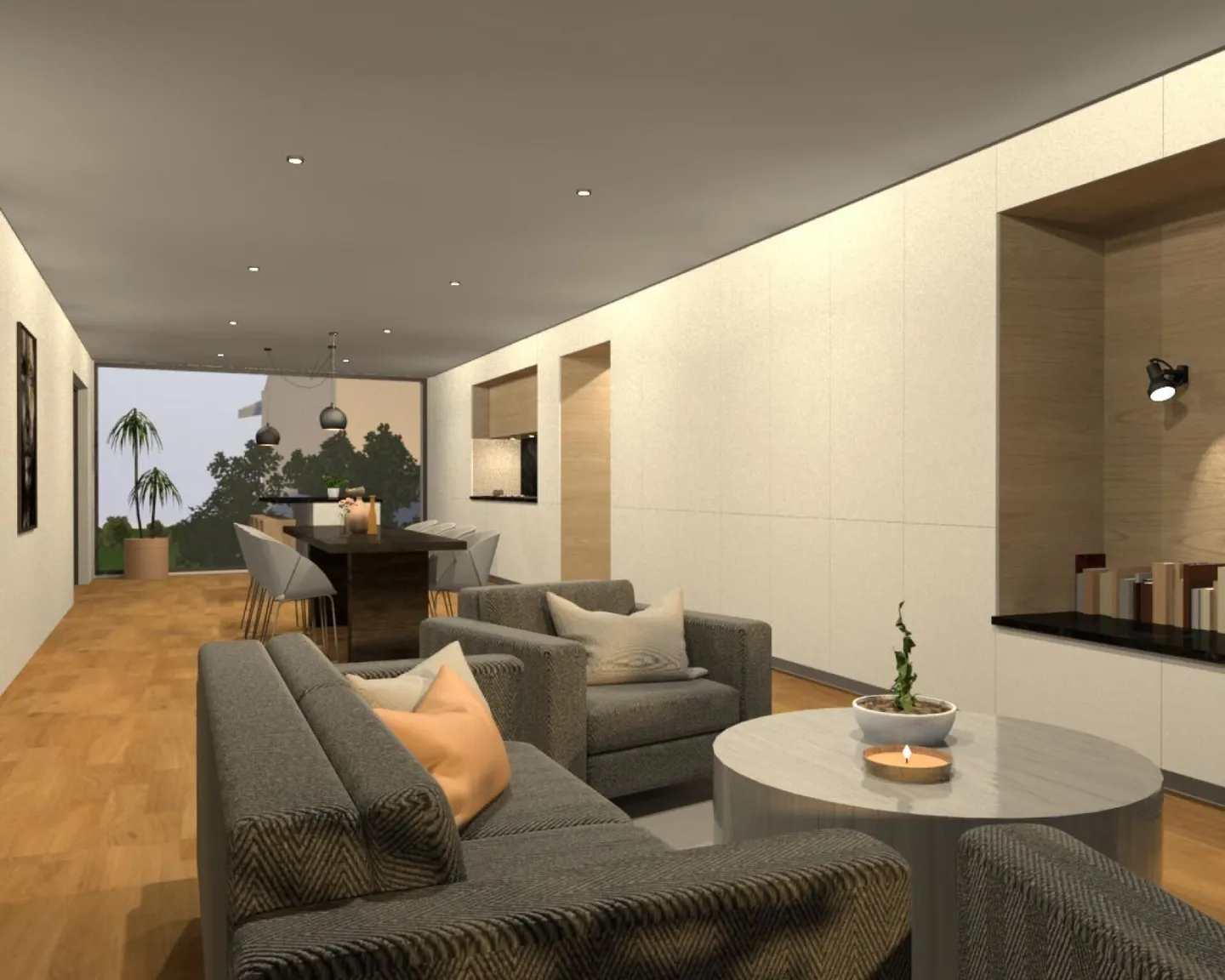 ARI-255 - Appartamenti con 4,5 stanze Ovest - Piano terra e 1° piano - Superficie abitabile di 129,80 m2 - Foto 3 di 4