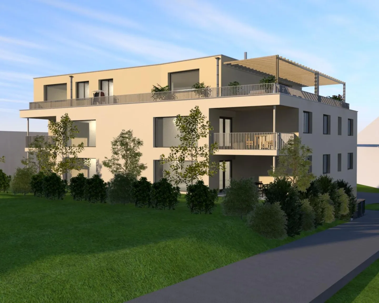 ARI-255 - Appartamenti con 4,5 stanze Ovest - Piano terra e 1° piano - Superficie abitabile di 129,80 m2 - Foto 1 di 4