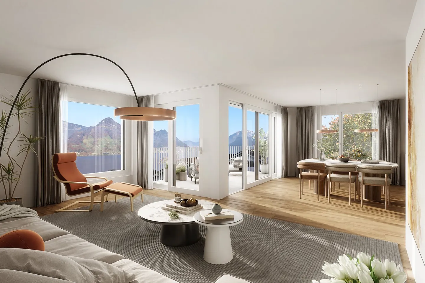 Modernes Einfamilienhaus mit Seeblick - Foto 1 von 10