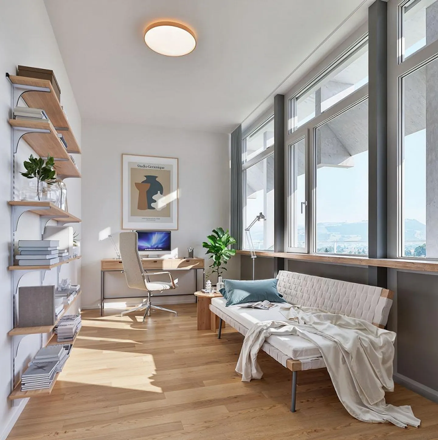 PRIMA OCCUPAZIONE - Vivere con vista nel Hochhuus Bern - Foto 6 di 8