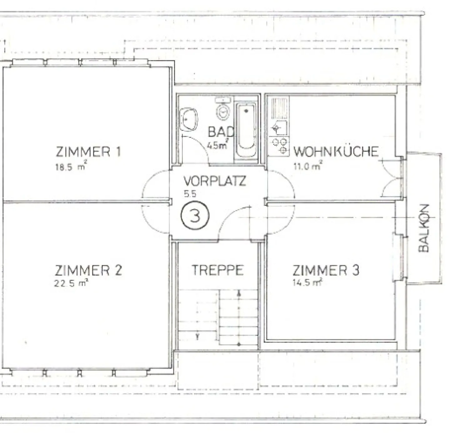 Grosszügige 3.5-Zimmerwohnung - Foto 11 von 11
