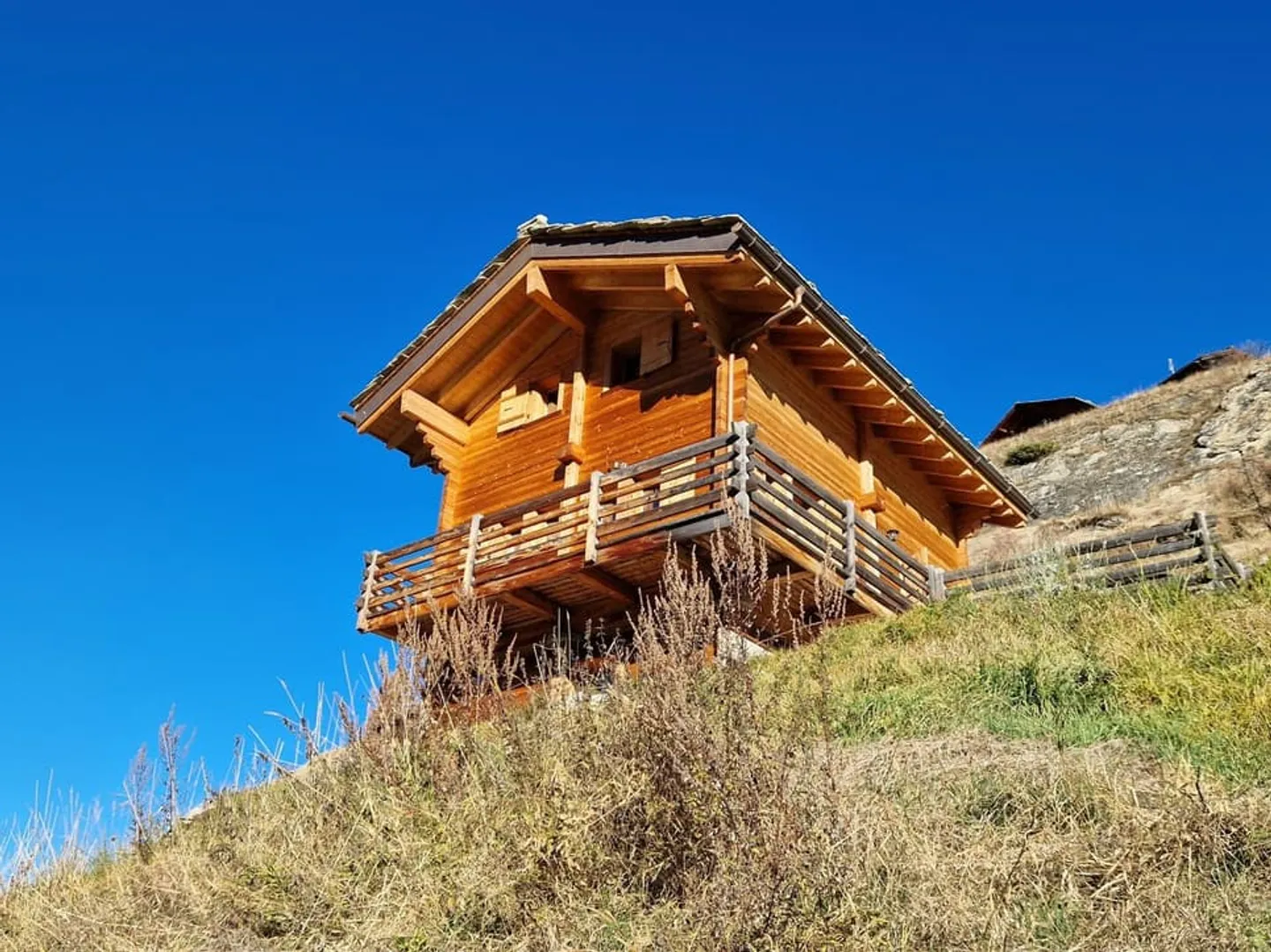 Chalet with breathtaking panoramic view - Tranquility - Sunshine - Residence - Photo 3 of 13