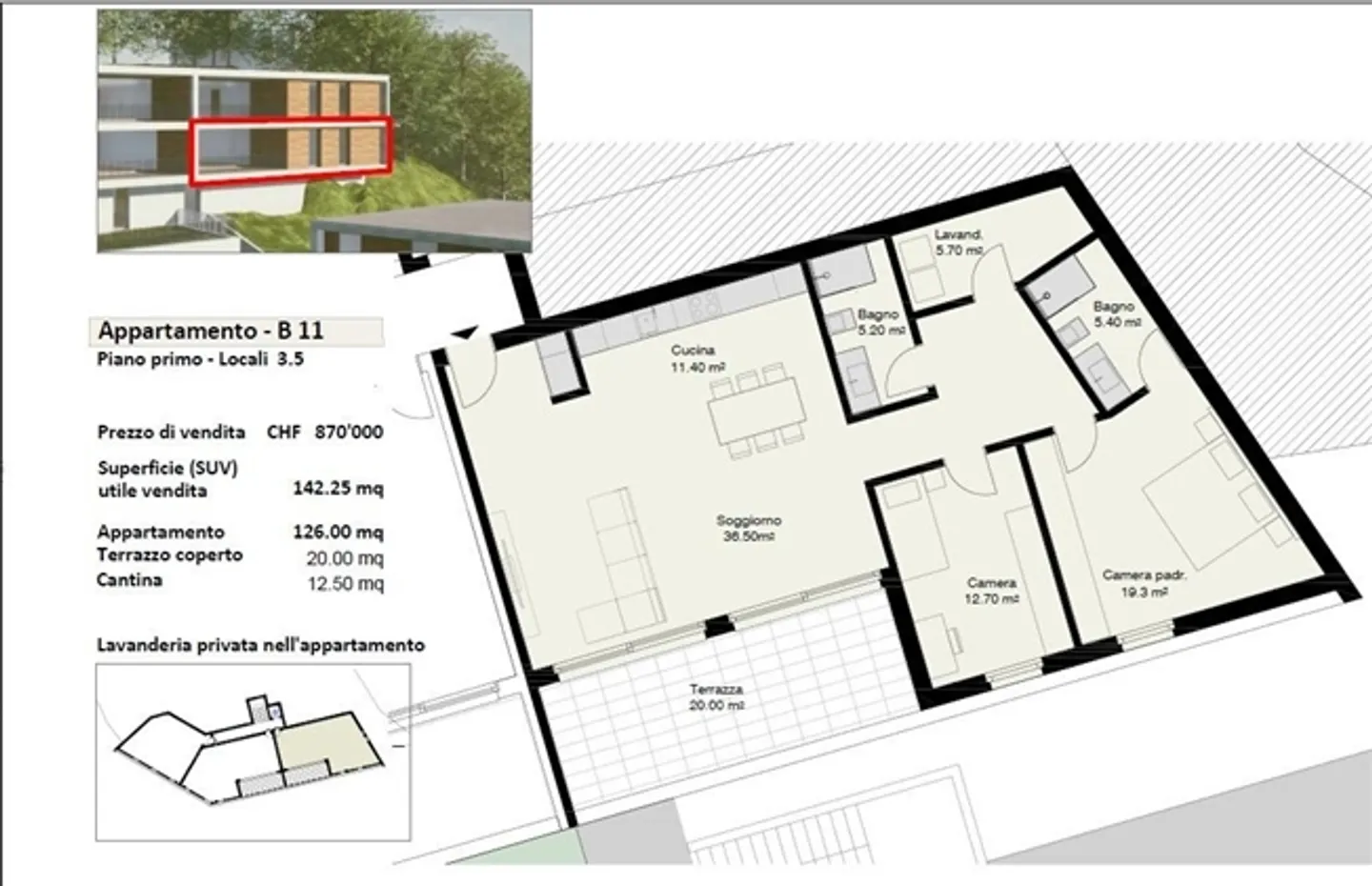 NEUE 3,5-ZIMMER-WOHNUNG IN GIUBIASCO - Foto 12 von 16