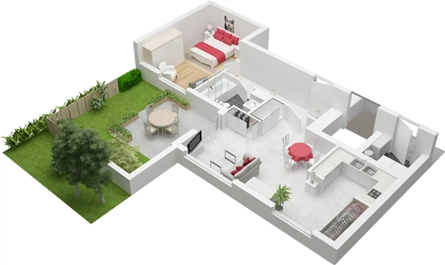 Appartement meublé à Dielsdorf, Suisse - Charges, Internet et TV inclus - Photo 1 sur 15