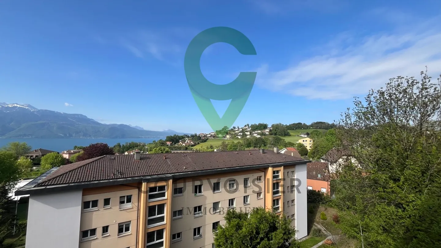 UNVERBAUTE AUSSICHT AUF DEN SEE UND DIE ALPEN IN CHEXBRES - Foto 9 von 9