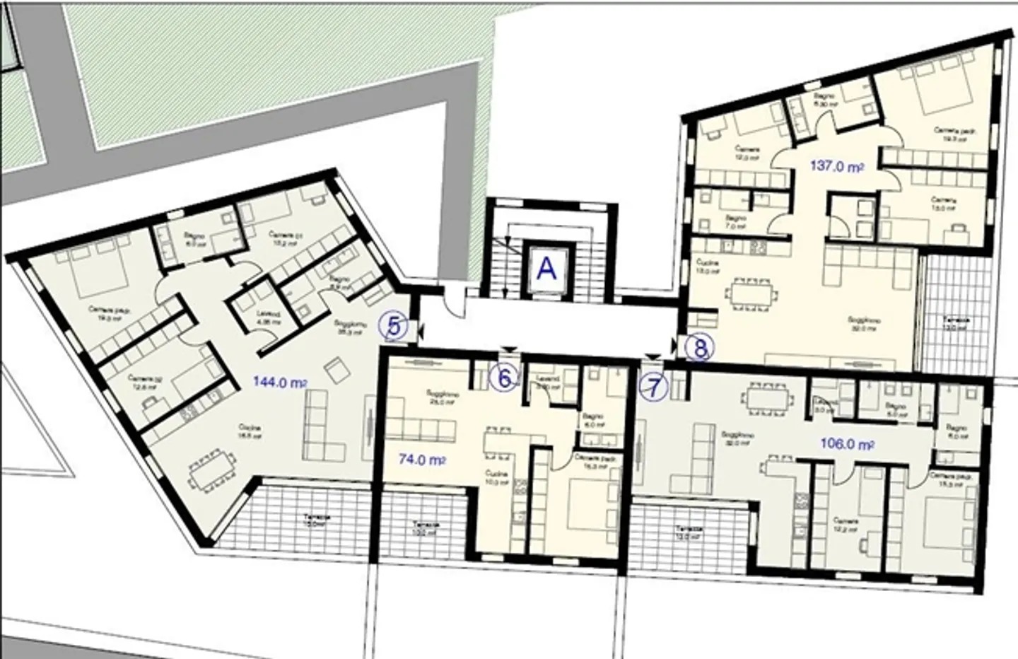 «NUOVO APPARTAMENTO 4.5 LOCALI A GIUBIASCO / NEUE 4.5-ZIMMER-WOHNUNG IN GIUBIASCO» - Foto 13 di 15