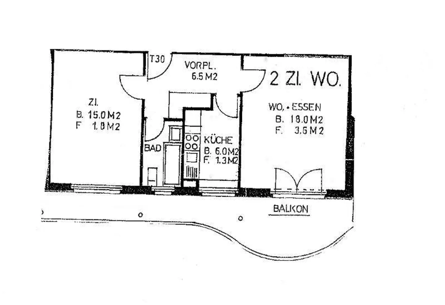 2-room apartment - Photo 9 of 9