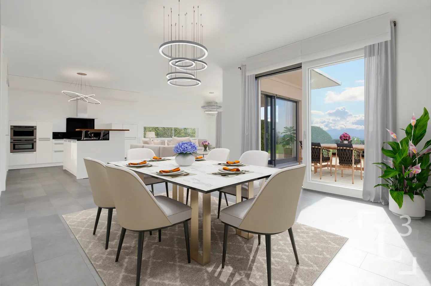 Appartement avec jardin et vue panoramique sur le lac - Photo 6 sur 12