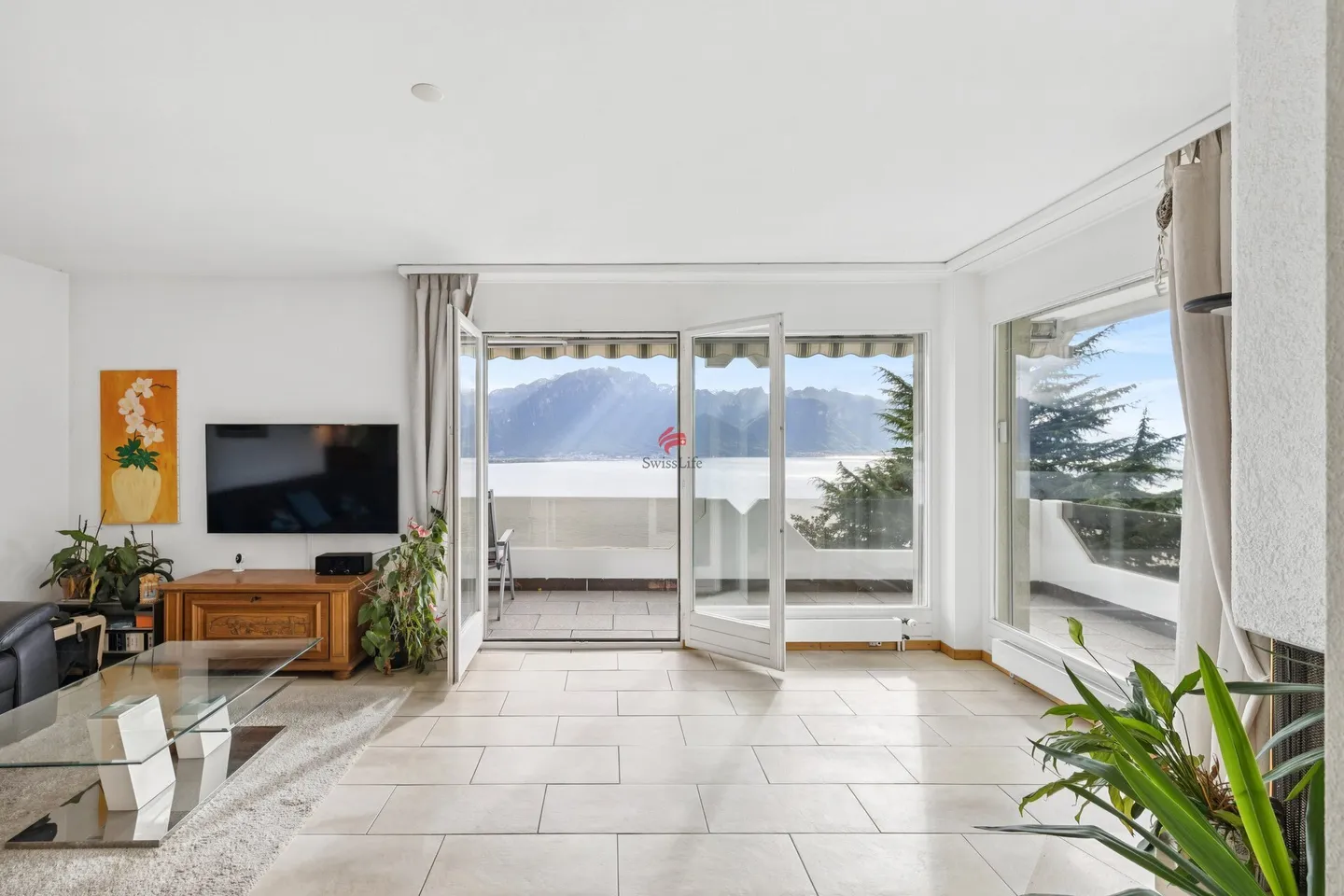 Appartement 3.5 pcs avec vue sur le Lac Léman - Photo 1 sur 8