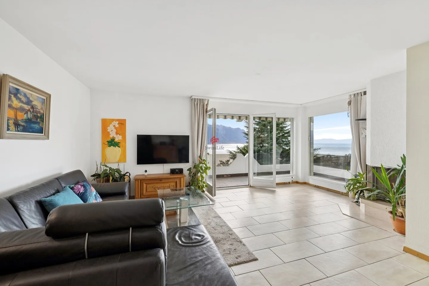 Appartement 3.5 pcs avec vue sur le Lac Léman - Photo 2 sur 8