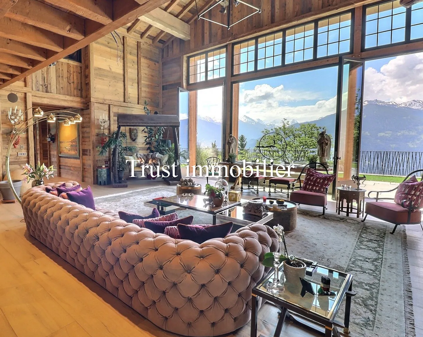 6001. Chalet Sontuoso / Crans-Montana - Foto 1 di 10