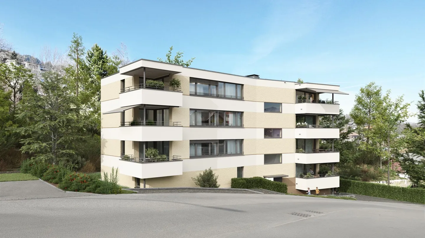 Appartement 4,5 pièces au 3ème étage/DG - Apt. 6 - Photo 4 sur 17