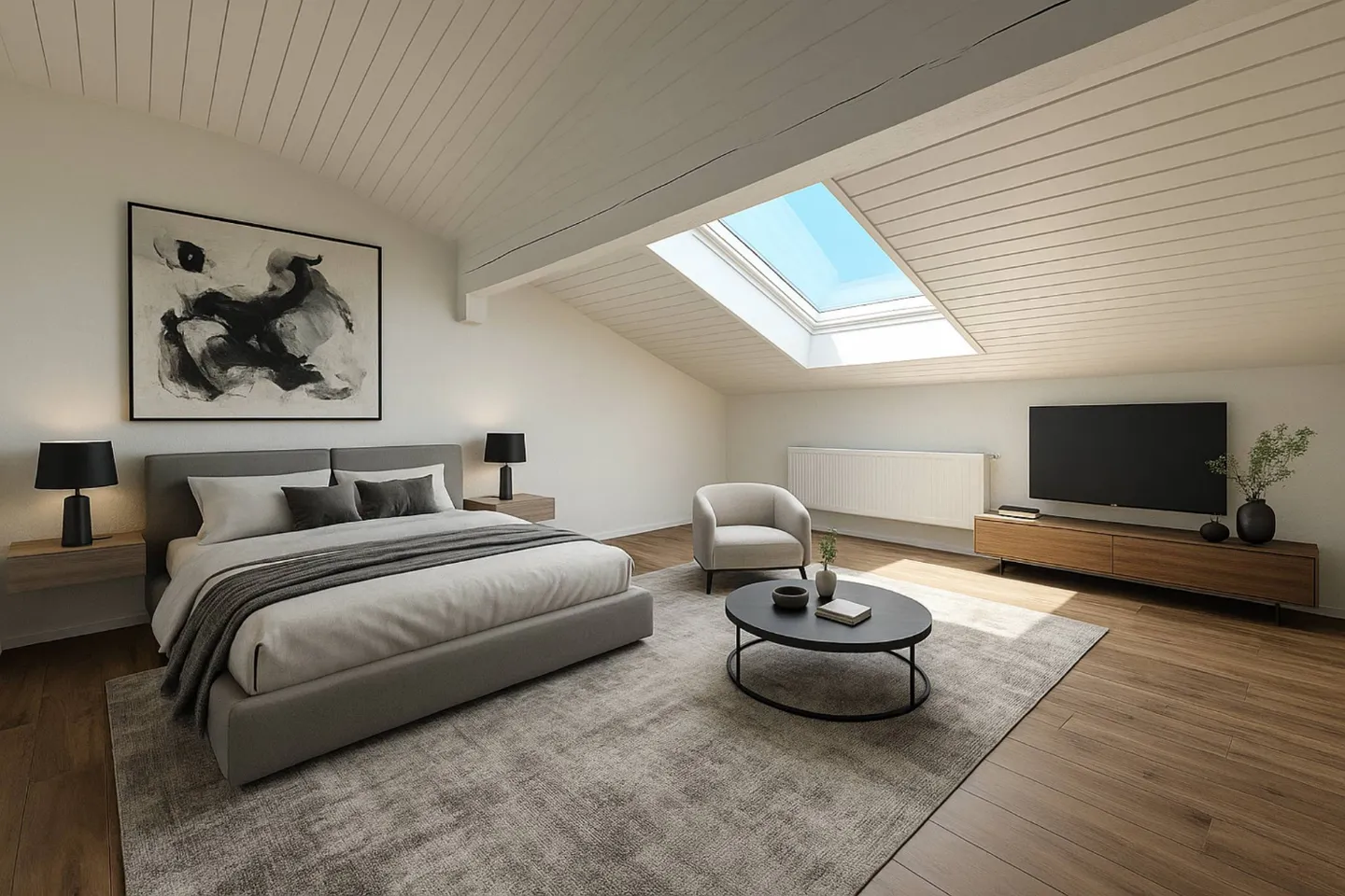 Ristrutturazione completa, bellissimo appartamento attico (tipo loft) - Foto 5 di 10