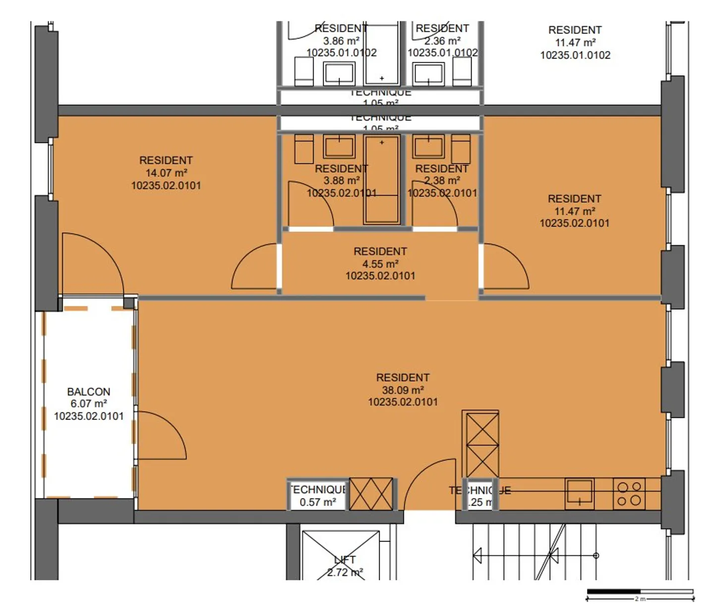Charming Apartment with Balcony - Photo 9 of 9
