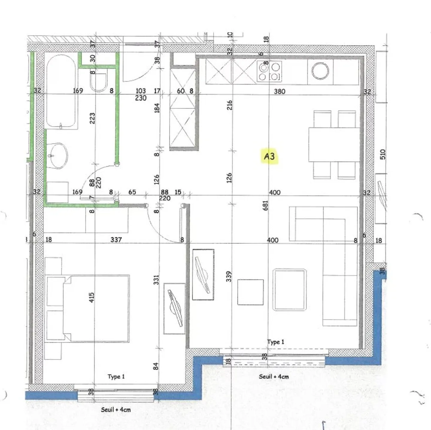Charmante Wohnung in Aproz - Foto 2 von 2