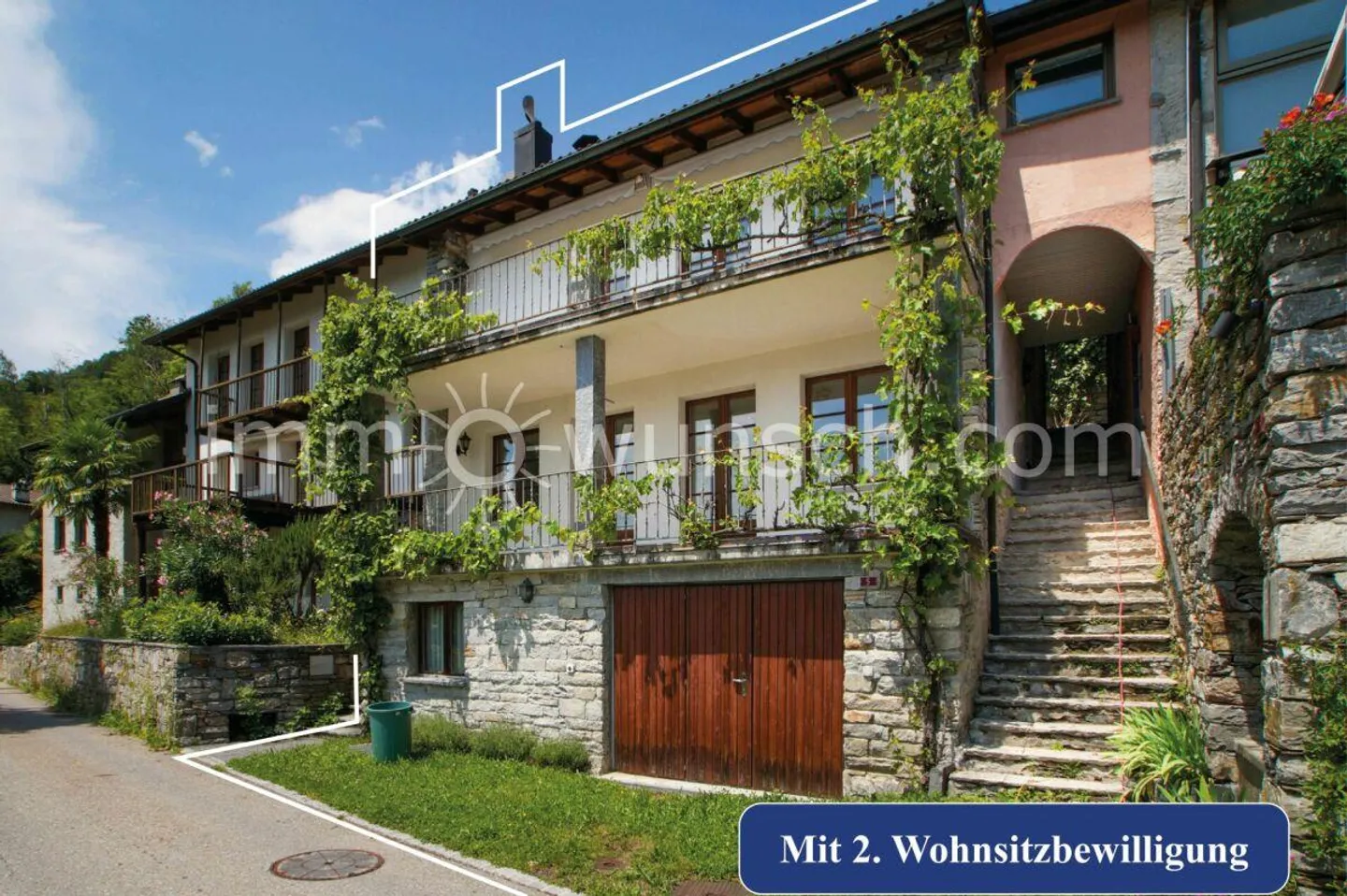 Affascinante casa di 4 ½ locali, ufficio a casa o casa vacanze, con due... - Foto 11 di 13